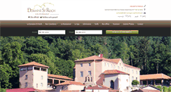 Desktop Screenshot of hotel-auvergne-saintroch.com